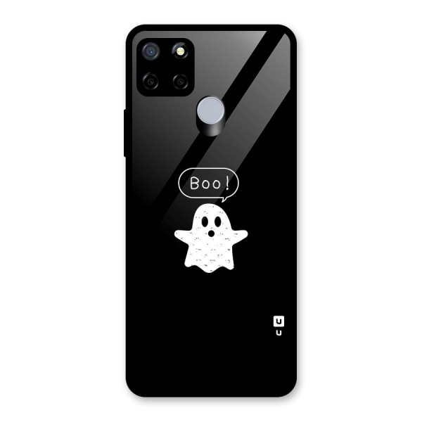 Boo Cute Ghost Glass Back Case for Realme C12