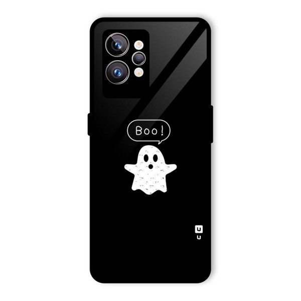 Boo Cute Ghost Glass Back Case for Realme GT2 Pro