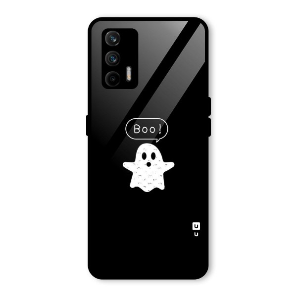 Boo Cute Ghost Glass Back Case for Realme GT 5G