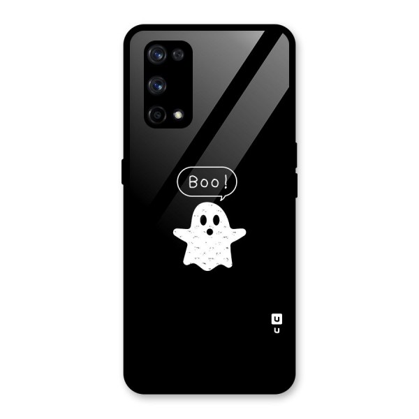 Boo Cute Ghost Glass Back Case for Realme X7 Pro