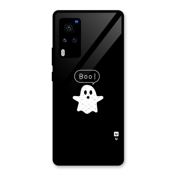 Boo Cute Ghost Glass Back Case for Vivo X60 Pro