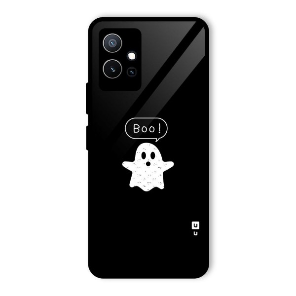 Boo Cute Ghost Glass Back Case for Vivo iQOO Z6