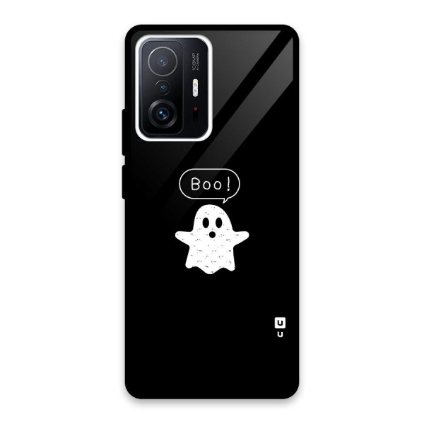 Boo Cute Ghost Glass Back Case for Xiaomi 11T Pro