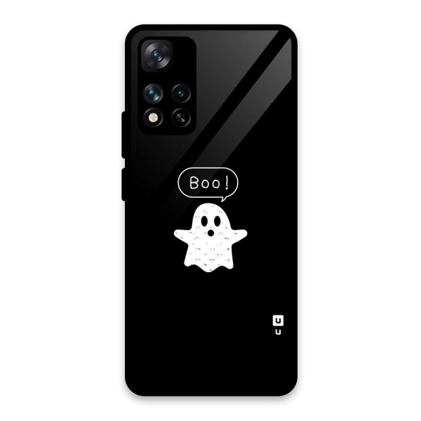 Boo Cute Ghost Glass Back Case for Xiaomi 11i 5G