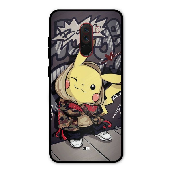 Boom Fun Metal Back Case for Poco F1