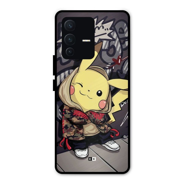 Boom Fun Metal Back Case for Vivo V23 Pro