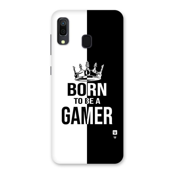 Born To Be Gamer Back Case for Galaxy A20