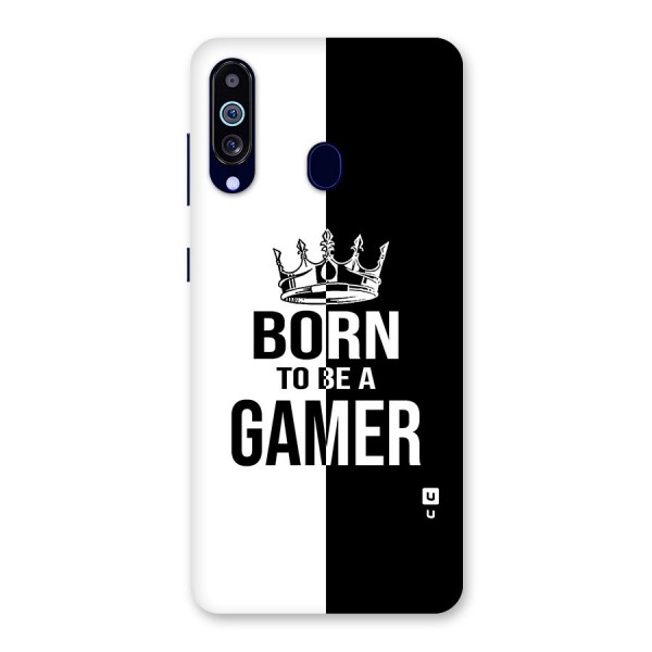 Born To Be Gamer Back Case for Galaxy A60