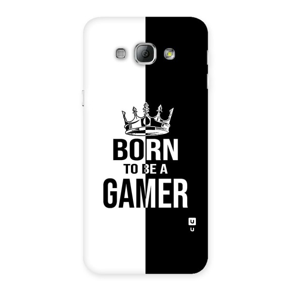 Born To Be Gamer Back Case for Galaxy A8