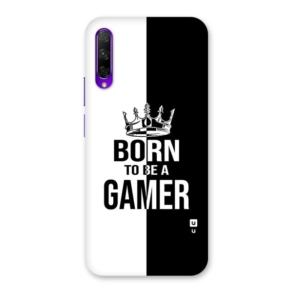 Born To Be Gamer Back Case for Honor 9X Pro