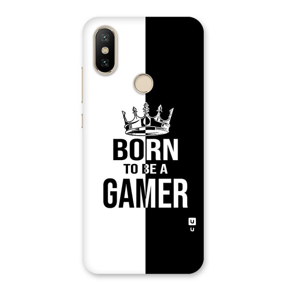 Born To Be Gamer Back Case for Mi A2