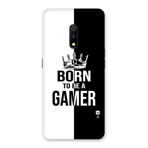 Born To Be Gamer Back Case for Realme X