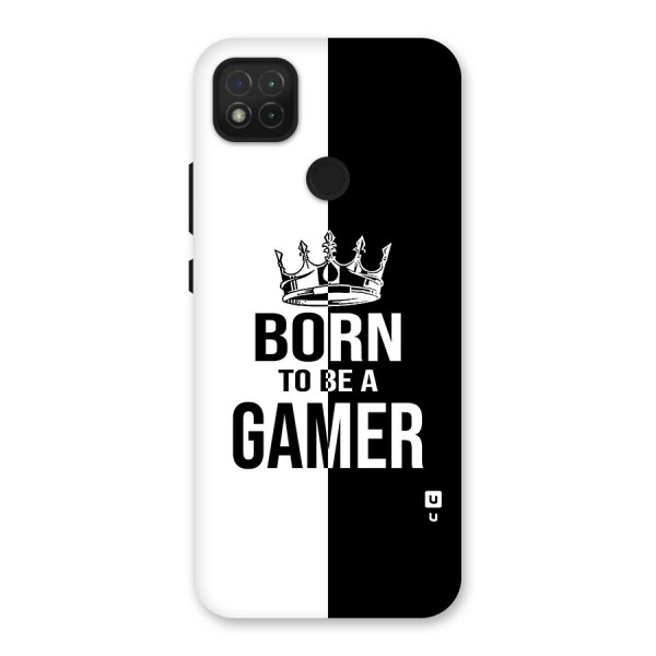 Born To Be Gamer Back Case for Redmi 9C