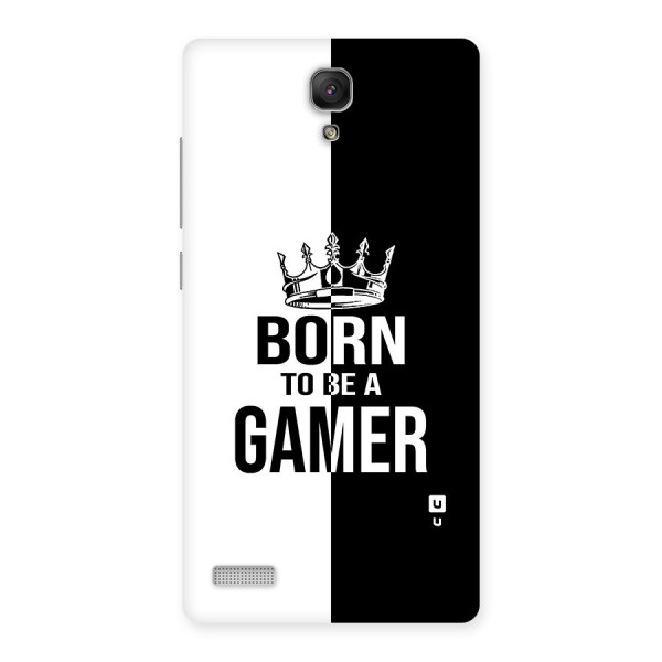 Born To Be Gamer Back Case for Redmi Note