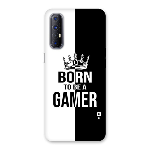 Born To Be Gamer Glass Back Case for Reno3 Pro