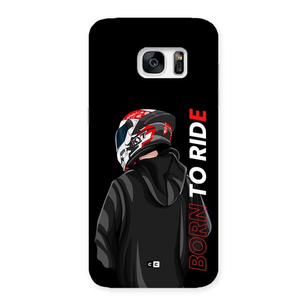 Born To Ride Back Case for Galaxy S7 Edge