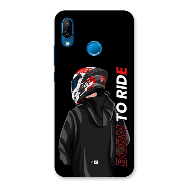 Born To Ride Back Case for Huawei P20 Lite