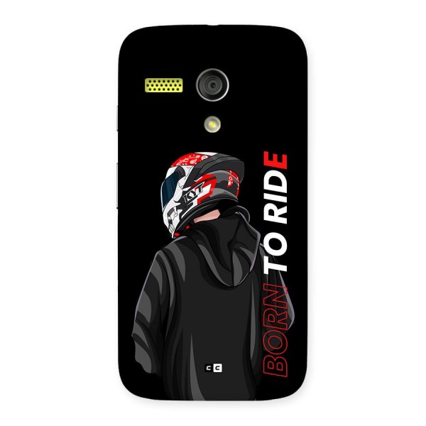 Born To Ride Back Case for Moto G