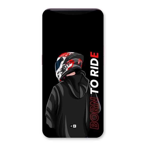 Born To Ride Back Case for Oppo Find X