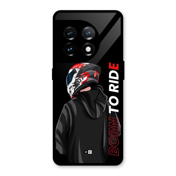 Born To Ride Glass Back Case for OnePlus 11