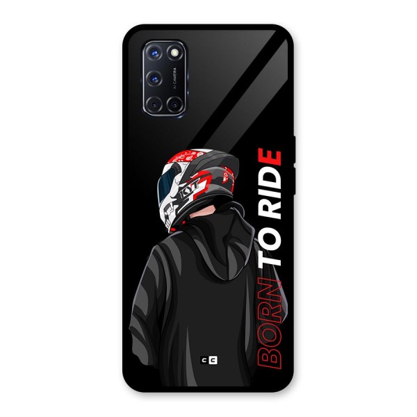 Born To Ride Glass Back Case for Oppo A52