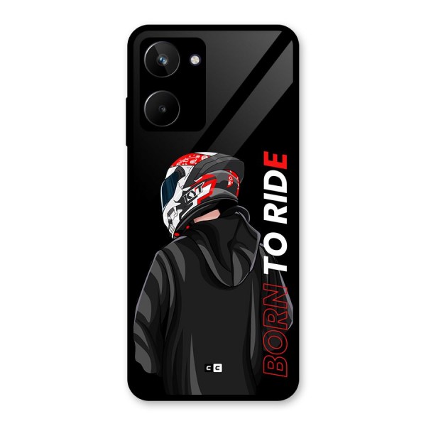 Born To Ride Glass Back Case for Realme 10