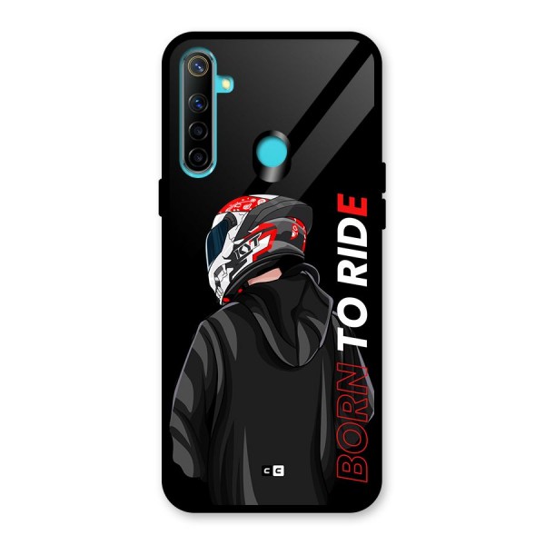 Born To Ride Glass Back Case for Realme 5