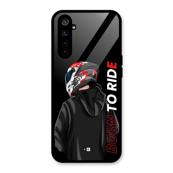 Born To Ride Glass Back Case for Realme 6