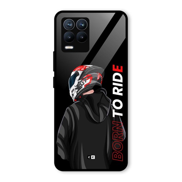 Born To Ride Glass Back Case for Realme 8