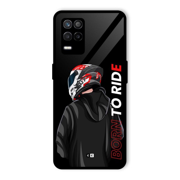 Born To Ride Glass Back Case for Realme 8s 5G