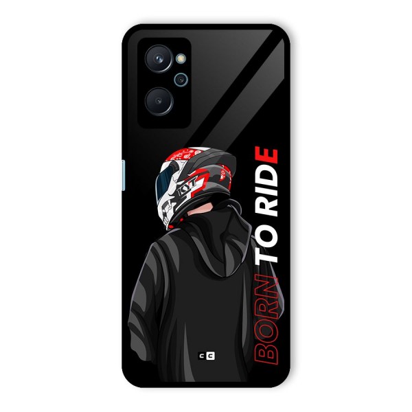 Born To Ride Glass Back Case for Realme 9i