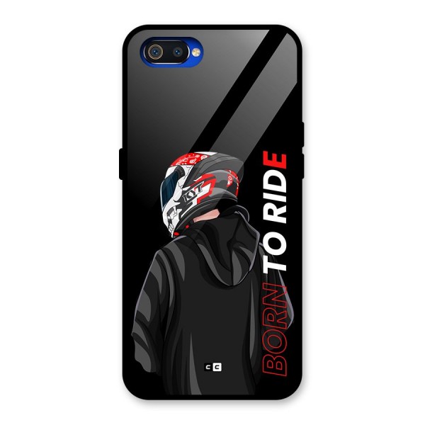 Born To Ride Glass Back Case for Realme C2