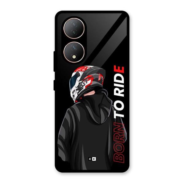 Born To Ride Glass Back Case for Vivo Y100A