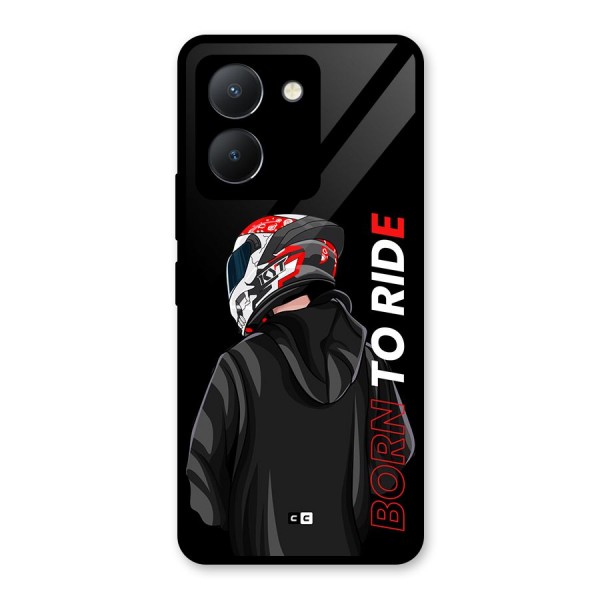 Born To Ride Glass Back Case for Vivo Y36