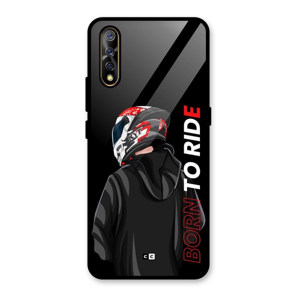 Born To Ride Glass Back Case for Vivo Z1x