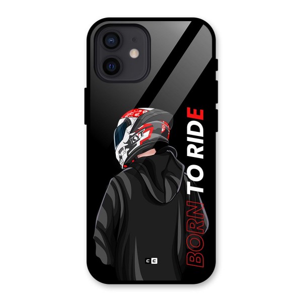 Born To Ride Glass Back Case for iPhone 12