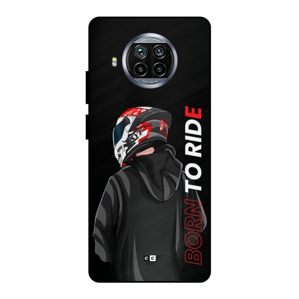 Born To Ride Metal Back Case for Mi 10i
