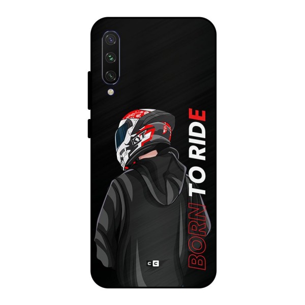 Born To Ride Metal Back Case for Mi A3