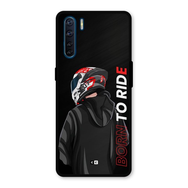 Born To Ride Metal Back Case for Oppo F15