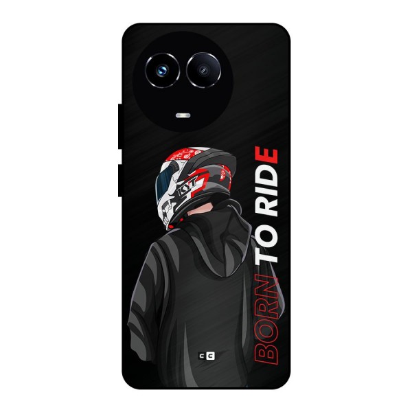 Born To Ride Metal Back Case for Realme 11 5G