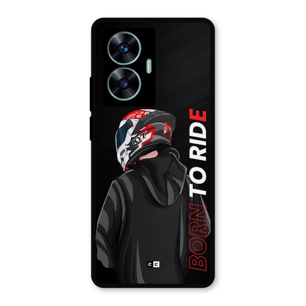 Born To Ride Metal Back Case for Realme C55