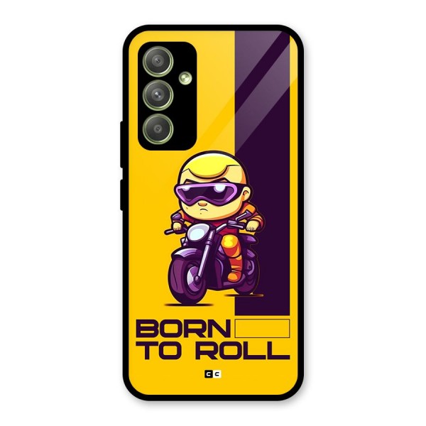 Born To Roll Glass Back Case for Galaxy A54