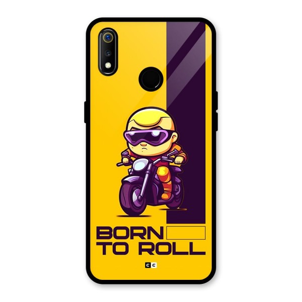 Born To Roll Glass Back Case for Realme 3i