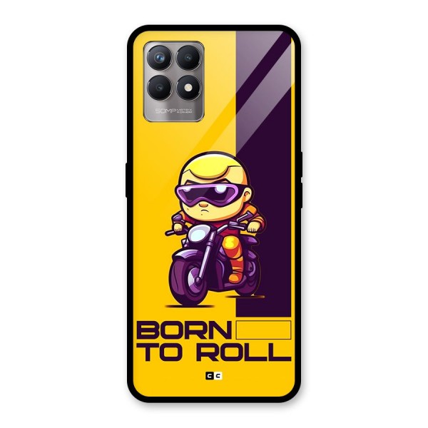 Born To Roll Glass Back Case for Realme 8i