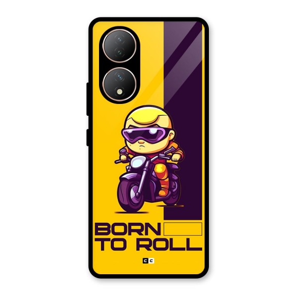 Born To Roll Glass Back Case for Vivo T2