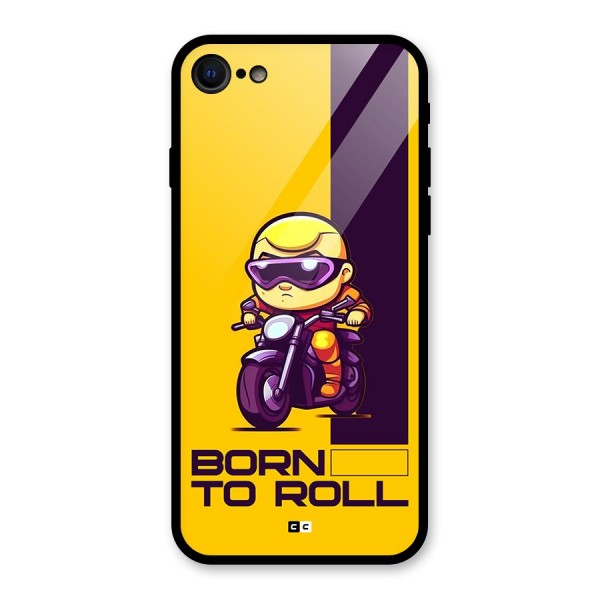 Born To Roll Glass Back Case for iPhone 7