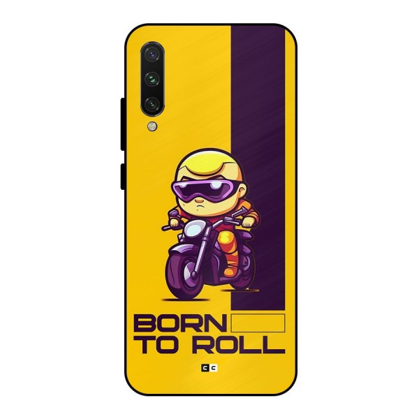 Born To Roll Metal Back Case for Mi A3