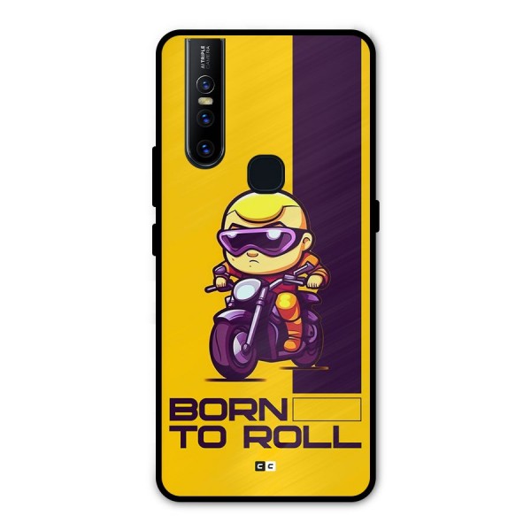 Born To Roll Metal Back Case for Vivo V15