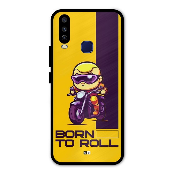 Born To Roll Metal Back Case for Vivo V17