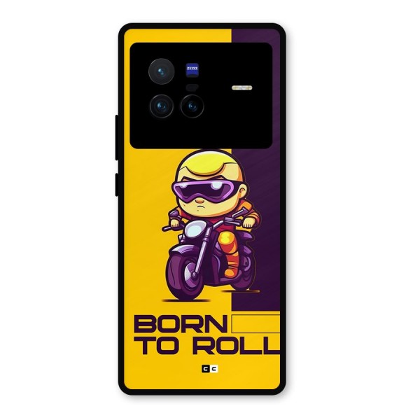 Born To Roll Metal Back Case for Vivo X80